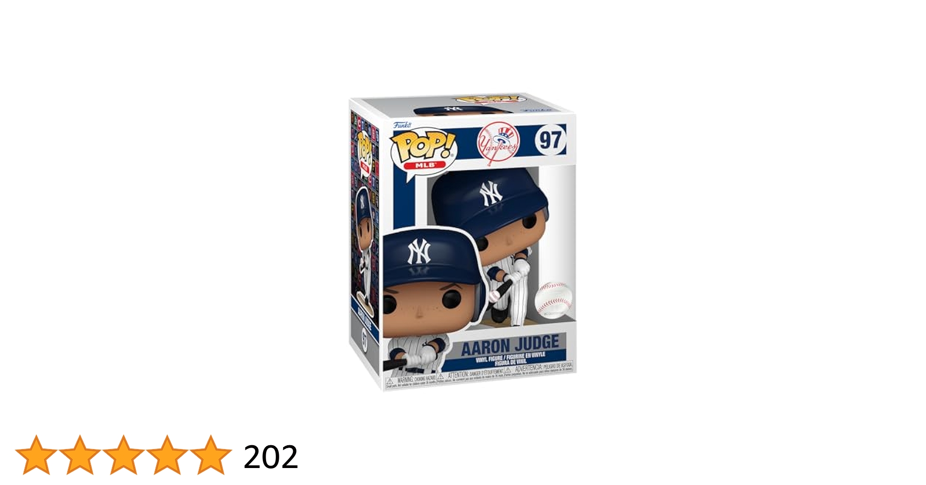 FUNKO - 【新品未使用・日本未発売】Funko Pop! アーロン・ジャッジ ヤンキース FUNKO - 【新品未使用・日本未発売】Funko Pop! アーロン