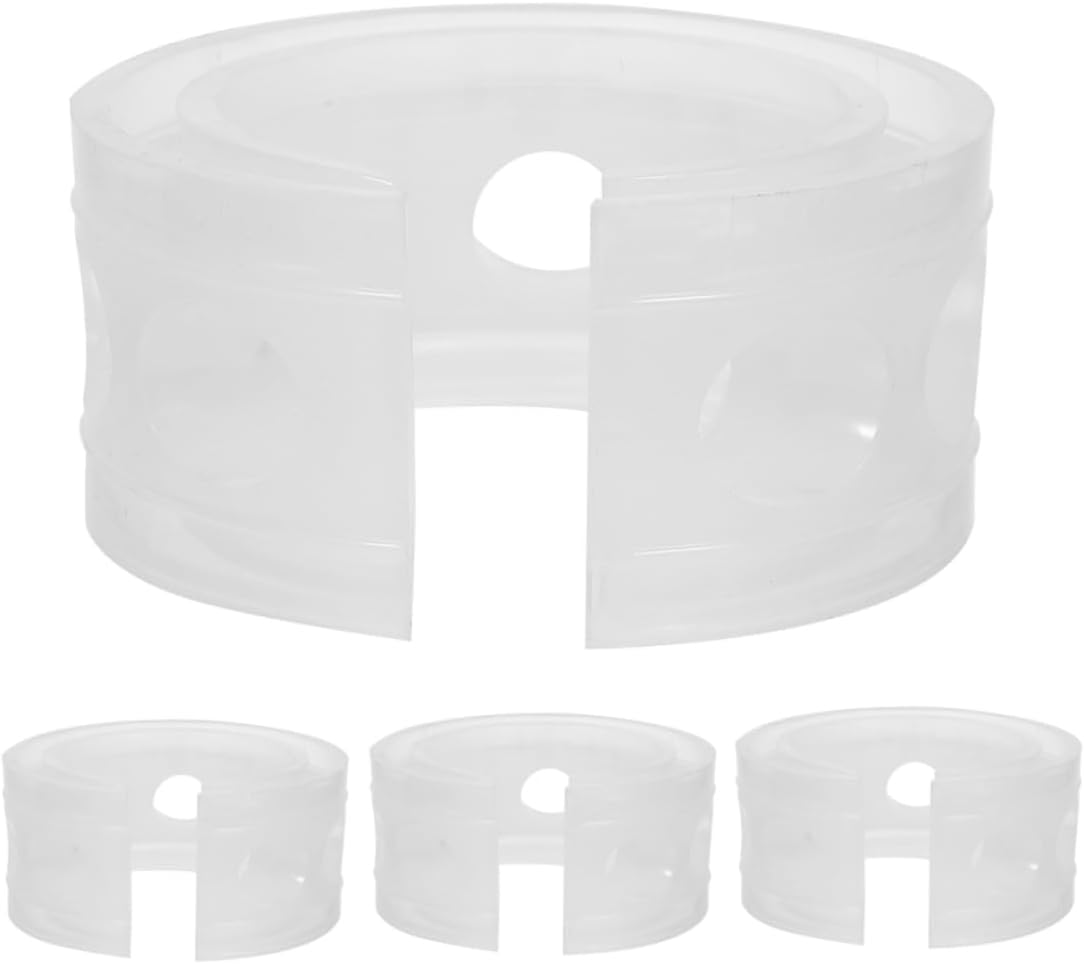 Luxshiny 4pcs Automotive Spring Shock Absorber Glue Car Coil Spring Spacers Shock Absorbers Rear Car Buffer Modification