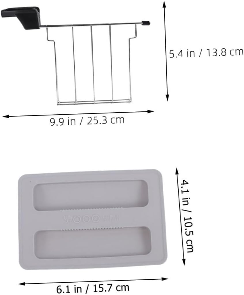 Toaster Oven Cover Sandwich Clip Toaster Lid Strong Easy to Clean Portable Kitchen Appliance Protector