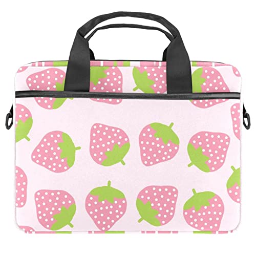 Funda de portátil 13.3 acolchada y ajustable en tono rosa fresa