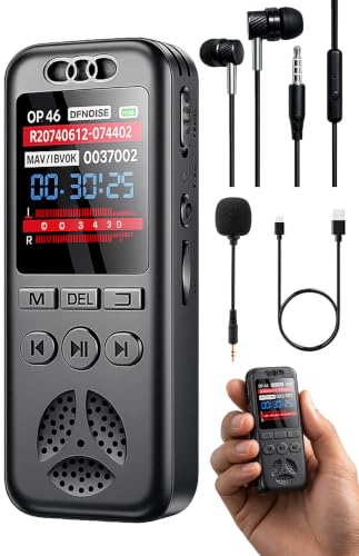 Cappsu 32GB Voice Recorder