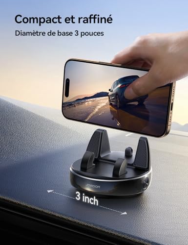 JOYROOM Support Téléphone Voiture pour Tableau de Bord, Universel Porte – vue 5