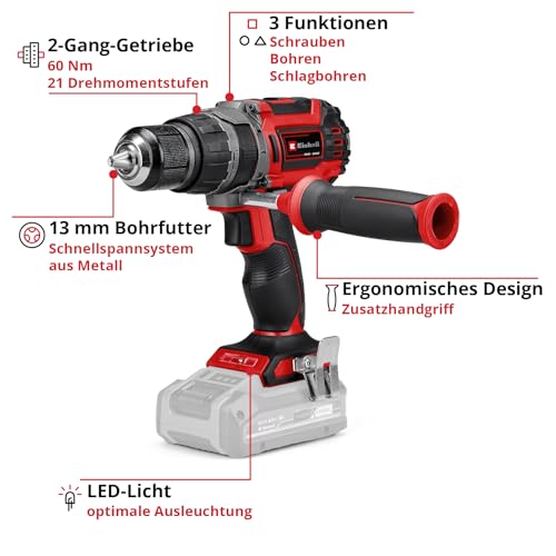 Bürstenloser Akku-Schlagbohrschrauber von Einhell Professional