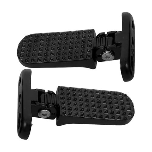 Repose-pieds moto pliables anti-glisse pour résoudre le manque de confort
