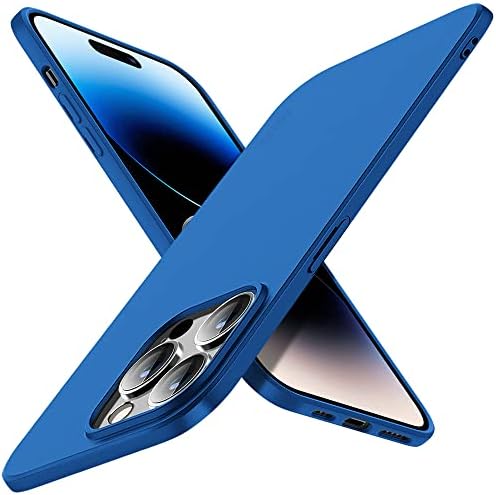 X-level Compatible with iPhone 14 Pro Max Case, Ultra Thin [Guardian Serie] Slim Fit Soft Flexible TPU Bumper Matte Finish Lightweight Protective Case Cover for iPhone 14 Pro Max 6.7'' - Black