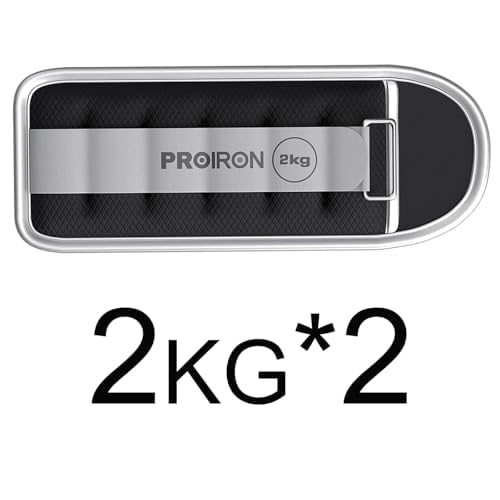 PROIRON Ankle Weights Wrist Leg Weights for Women Men 4 LBS in Pair Reflective Ankle Weight Set for Fitness Exercise Jogging Aerobics by PROIRON - Used condition - Image 8