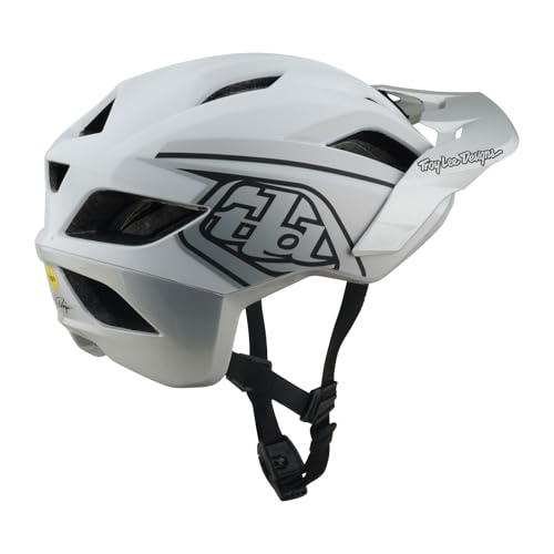 Casco Troy Lee Designs Flowline SE Phantom White MD/LG con acabados de alta calidad 2