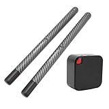 GOWENIC Baquetas Elétricas Virtuais, Portátil de Baixa Latência Air Drum Sticks Silent Practice Set para Adolescentes Iniciantes Adultos, Play Drum Anywhere Anytime