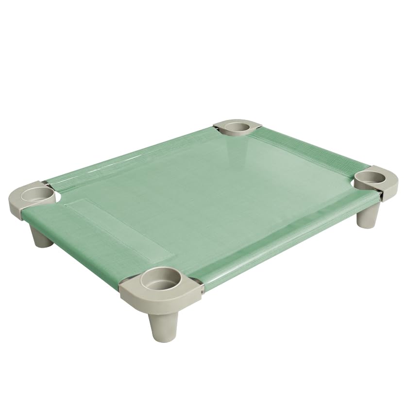 Acrimet Cooling Elevated Pet Dog Bed Cot for Small Dogs Washable and Breathable Mesh Fabric, Stainless Steel Frame - Image 4
