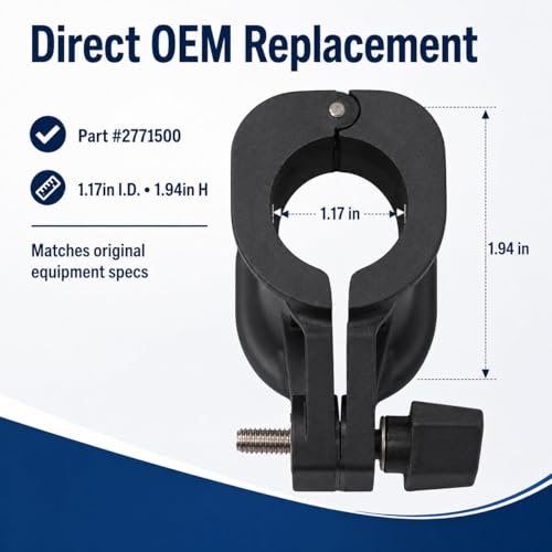 Collier de profondeur 2771500 à bouton pour ajustement précis Terrova - 6