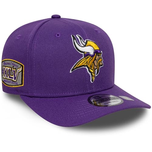 Casquette New Era 9Seventy Vikings avec sidepatch historique et finitions haut de gamme