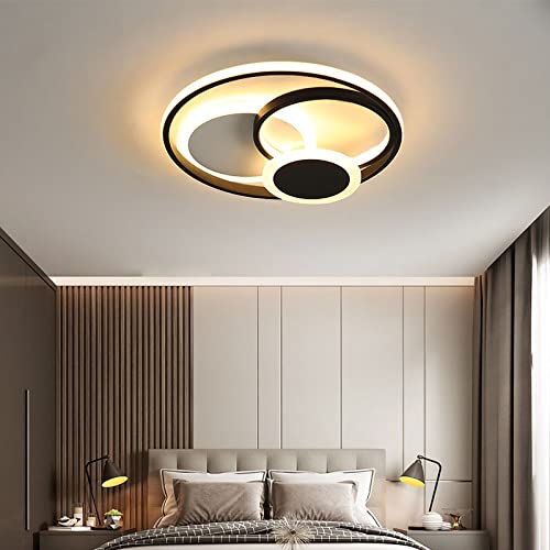 Plafonnier LED encastrable circulaire à intensité variable moderne - 2