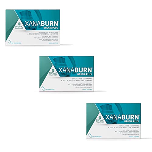 PromoPharma Xanaburn Brucia Plus 20 Compresse (3)