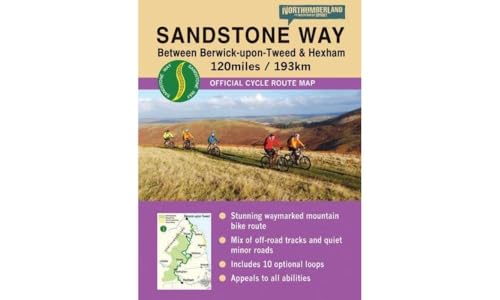 Sandstone Way Cycle Route Map Northumber