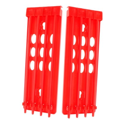 Hemoton 2Pcs Pigeon Ring Stand Frame Convenient Hanging Holder for Pigeon Bands for Racing Pigeon Supplies Pigeon Leg Ring Storage Poultry Foot Ring Organizer