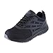 Northside Mens Trenton Soft Toe Work Shoes - Slip and Oil Resistant with Memory Foam PU Insole and Static Dissipative Black