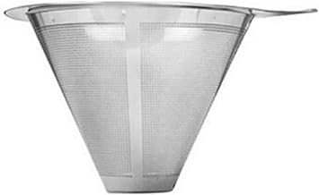 sieves strainers fine mesh Stainless Steel Coffee Cone Tea Strainer Funnel Mesh Coffee Household Kitchen Screen