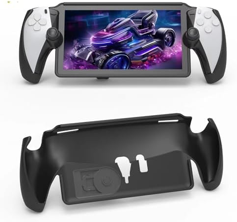 Playstation Portal Remote Player Kickstand Case, Stylish and Comfort Protective Case for PS5 Portal Remote Player – Black