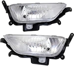 For 2011-2013 Kia Optima Fog Light Driver and Passenger Side Pair With Bulbs Included KI2592126 KI2593126 | 92201 4U010 92202 4U010 Hybrid