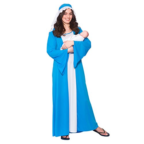 Wicked Costumes Womans Virgin Mary Fancy Dress Costume - One Size (14-16)