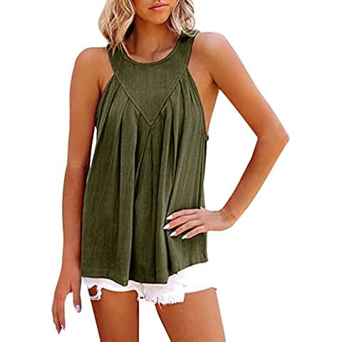 Camiseta verano sin mangas mujer Cover