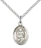 Jewels Obsession St. Daniel Pendant | Sterling Silver St. Daniel Pendant - 18" Chain - Made In USA