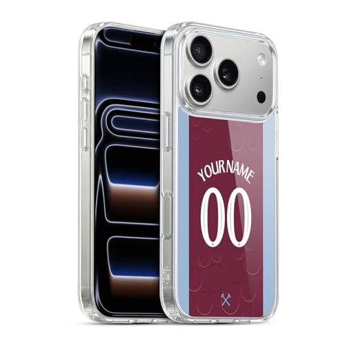 Coque iPhone 17 Pro West Ham MagSafe antichoc en gel pour éviter les rayures