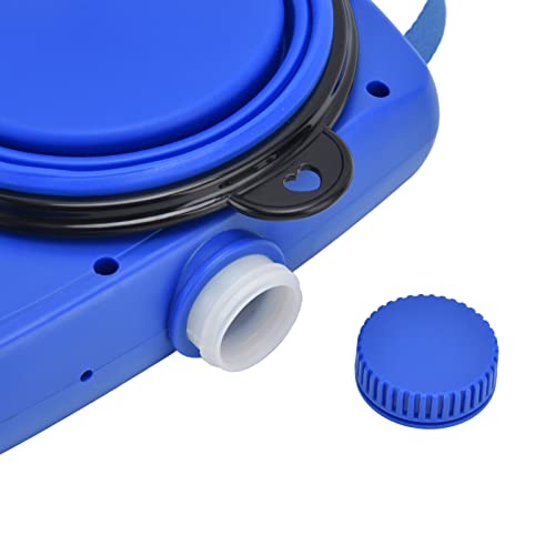 Laisse pour animal domestique avec bol pliable pour stopper la déshydratation