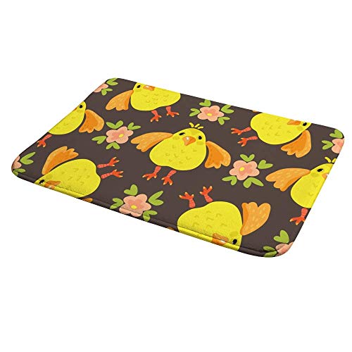 Tapis de bain sécurisé antidérapant grand format en velours corail - 5