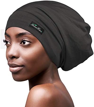 FocusCare Adjustable Sleeping Cap,Satin Lined Extra Large Women Curly Hair Available Day and Night