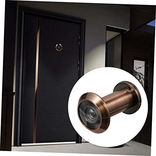 Toyvian Anti- Door Peephole Security Doors For Front Door Security Peep Hole Metal Door Viewer Copper Door Viewer Copper Viewer Door Accessories Door Hole All Bronze Giant #TOP3