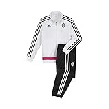  adidas Juve PES - Chándal para Hombre, Color Blanco/Negro/Rosa, Talla XL