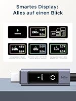 UGREEN Nexode 240W USB-C Kabel mit TFT-Display, Echtzeit-Leistungsanzeige – Ansicht 3