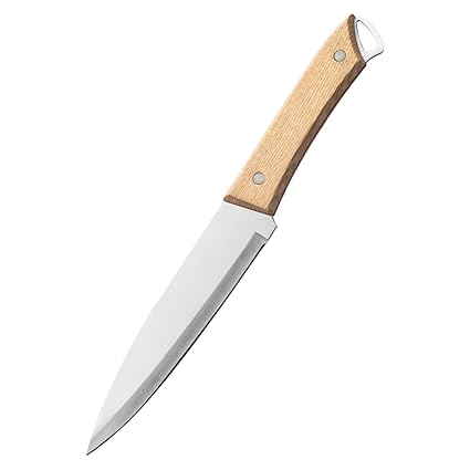 Captoola 7.3 Inch Classic Blonde Chef's Knife Kitchen Knife Japanese Professional Chef Knife Wood Knife (Set of 1)