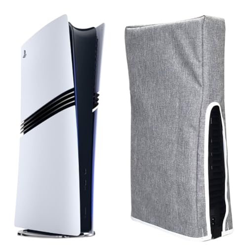 Tiny Room PS5 Pro �p �h�o�J�o�[ �c�u�� �_�X�g�J�o�[ (�f�W�^���� / �f�B�X�N�� ���Ή�) ���E����E�z�R���h�~ �ی�P�[�X �y�� (�c�u��, �O���[)