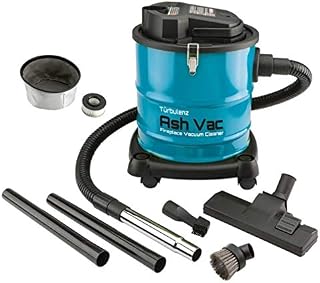 Turbulenz 10 Amp Fireplace, Stove and Grill Ash Vacuum with Accessory Kit, Blue