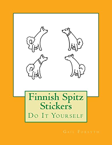 Finnish Spitz Stickers: Do It Yourself