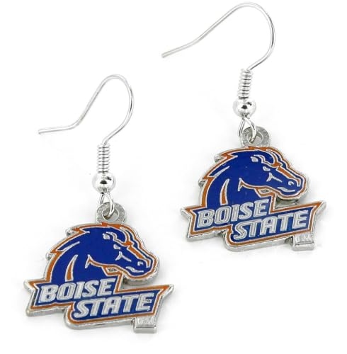NCAA Boise State Broncos Logo Dangler Earrings