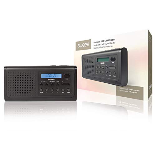 Preisvergleich Produktbild Tragbares DAB + Radio DAB+ / FM Schwarz