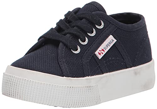 Superga 2730 Cotj Sneaker, Navy/White, 12 Us Unisex Little Kid #TOP17