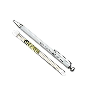 Amazon.co.jp: シャープペンシル2.0白-FA044-SP20W&替芯2.0白6本