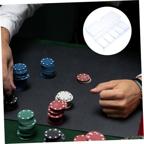 Caja transparente para fichas Mahjong KESYOO miniatura 3