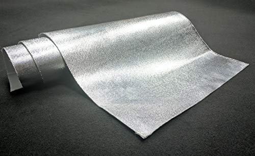 image for CaliBikerClub Aluminum Heat Shield Protection with Fiberglass and Self