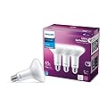 Philips LED Flicker-Free Frosted Dimmable BR30 Light Bulb - EyeComfort Technology - 650 Lumen - Daylight (5000K) - 7.5W=65W - E26 Base - Title 20 Certified - Ultra Definition - Indoor - 3-Pack