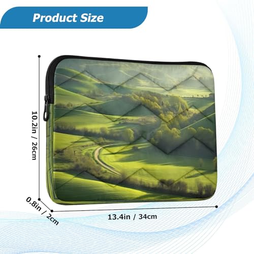 Funda para portátil Meadow Grassland de 13-14 pulgadas impermeable miniatura 3