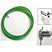 ziaoou 2Pcs Round Belting Riding Cycling Training Table Transmission Roller Platform PU Belt 5MM for Drive Transmission, Green