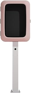 Caja de protección for Estaciones de Carga, Cargador EV con Cerradura de combinación, Estaciones de Carga de vehículos eléctricos de Pared for garajes subterráneos.(Pink)