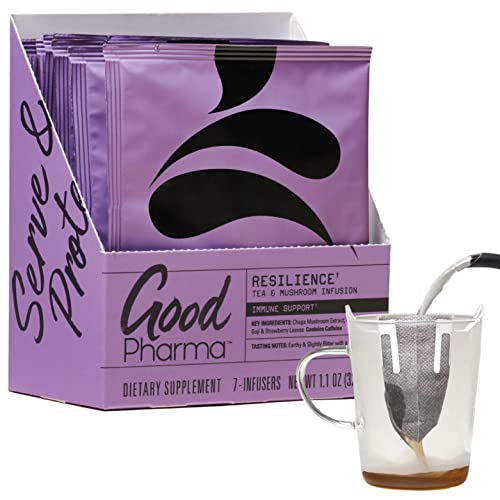 Good Pharma Organic Chaga and Green Tea Immunity Infusion #TOP25