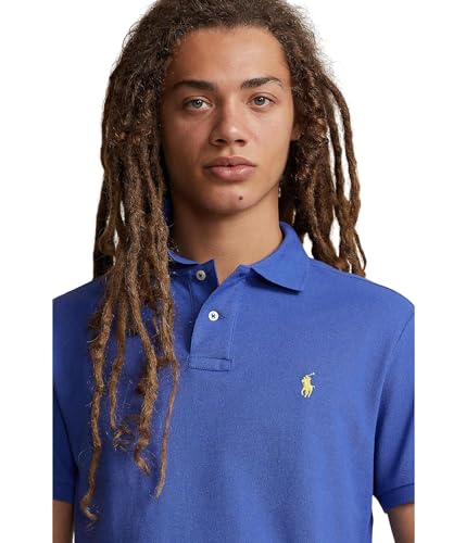 Image of Polo Ralph Lauren Men's Custom Slim Fit Mesh Polo Shirt