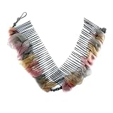 Large Banana Clip for Thick Hair Women, Elastic Double Combs Make Great Hair Accessories for Kinky,
